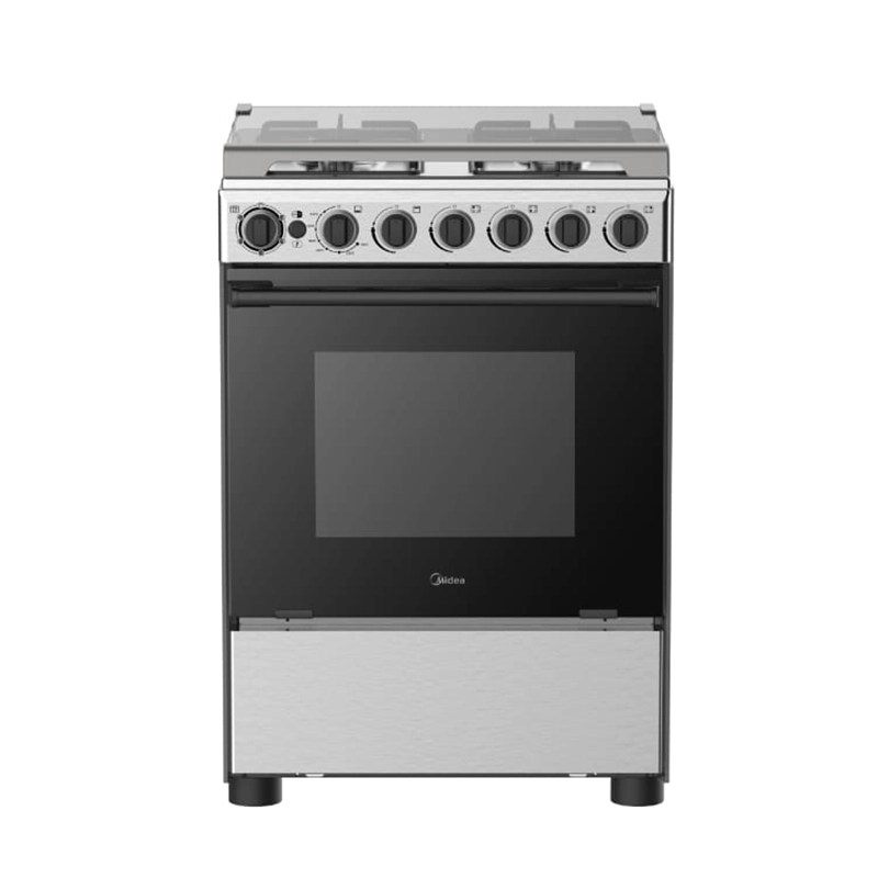 Midea Gas Cooker 4 Burners 60x60 cm مجموعة شاكر