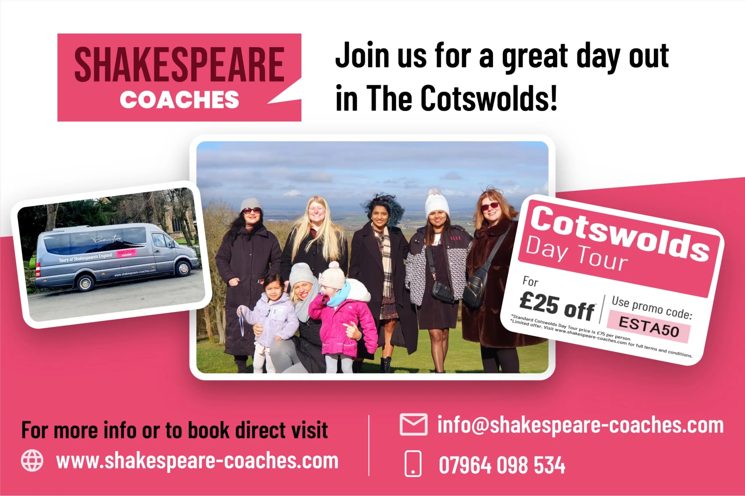 Official Tours of Shakespeare's England & The Cotswolds