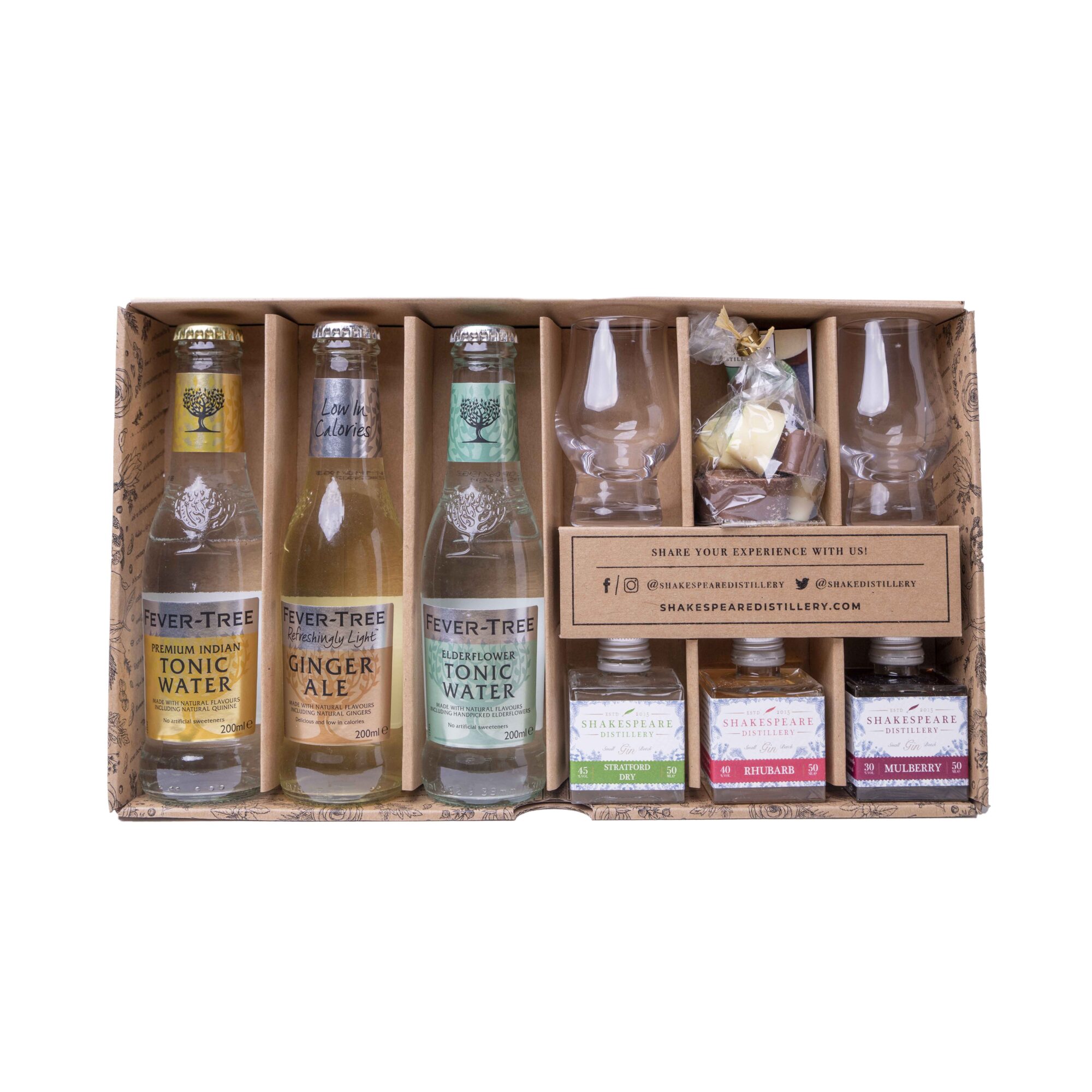 Home Gin Tasting Kit Shakespeare Distillery