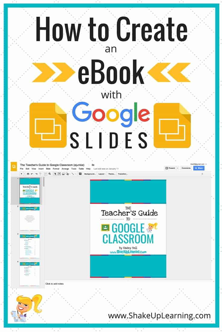 How to Create an eBook with Google Slides Shake Up Learning