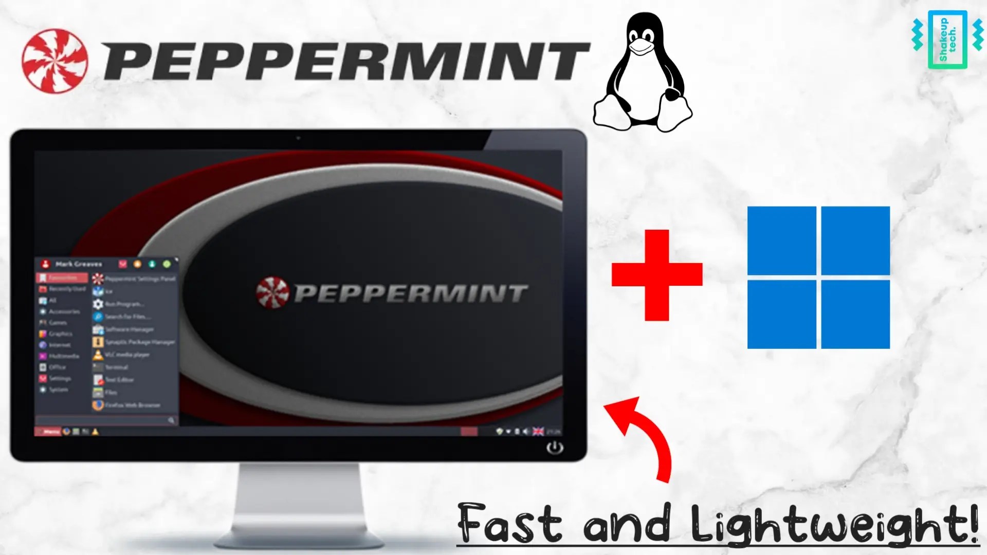 Dual Boot Peppermint OS and Windows, Ultra Minimalistic Linux Distro!