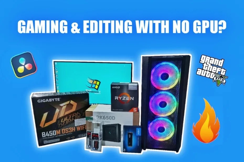 BEST RYZEN 5600G PC Build Under ₹30000 ₹40000 2023