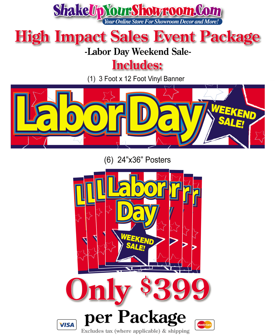 The Labor Day Weekend Sale Promotional Package