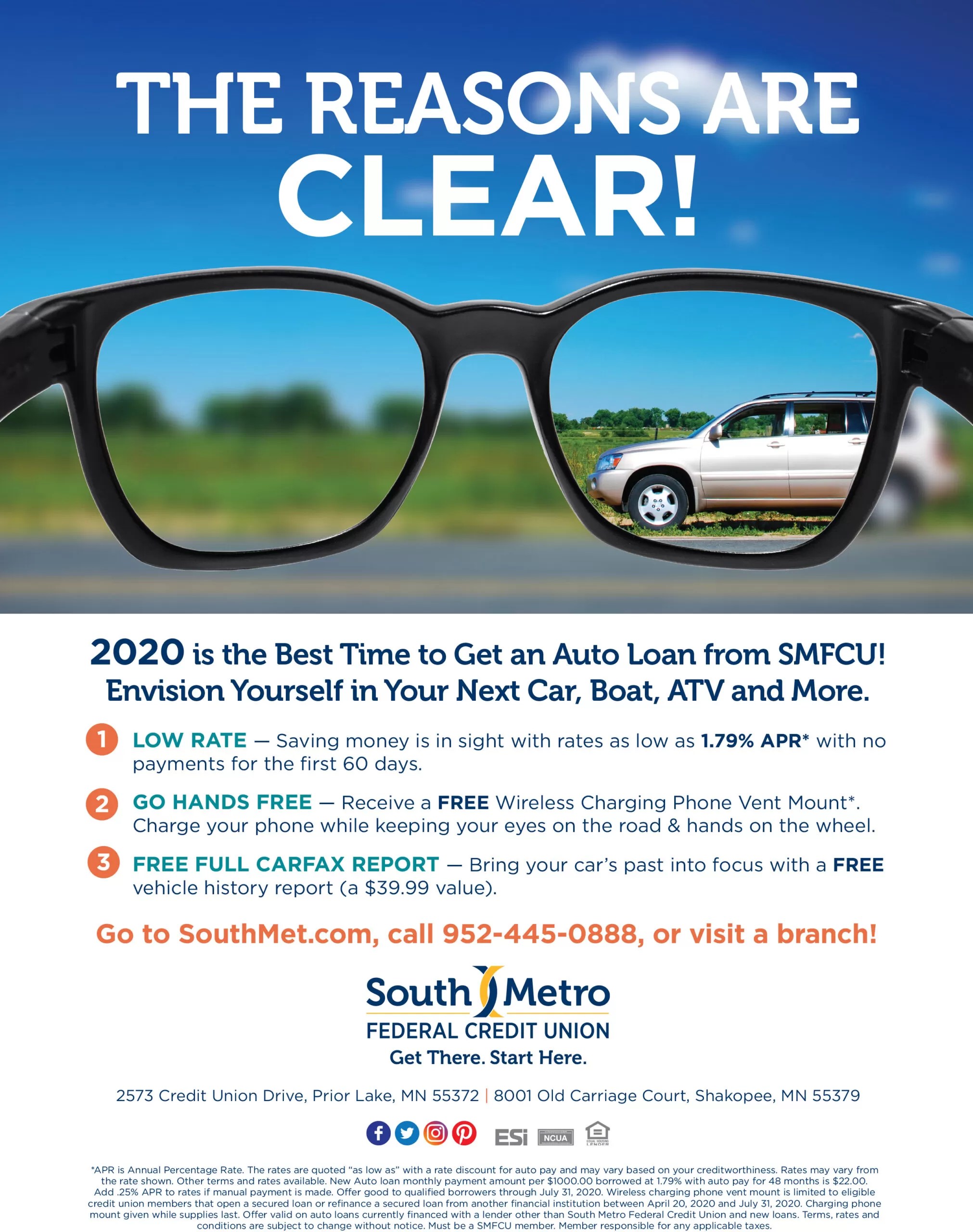 Spring Auto Loan South Metro Federal Credit Union Shakopee Chamber