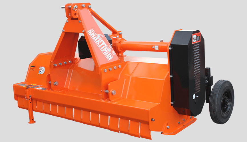 Rotary Mulcher, Mulching Straw Burning Shaktiman