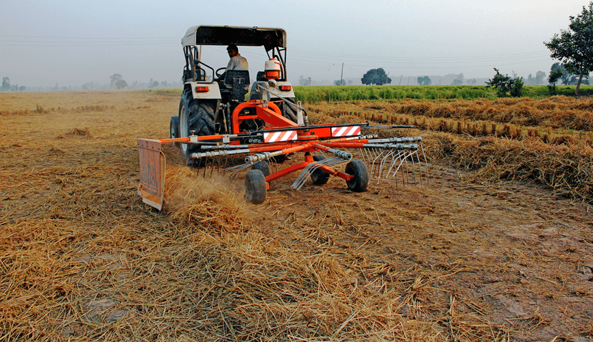 PTO Hay Rake Shaktiman Farm Machinery