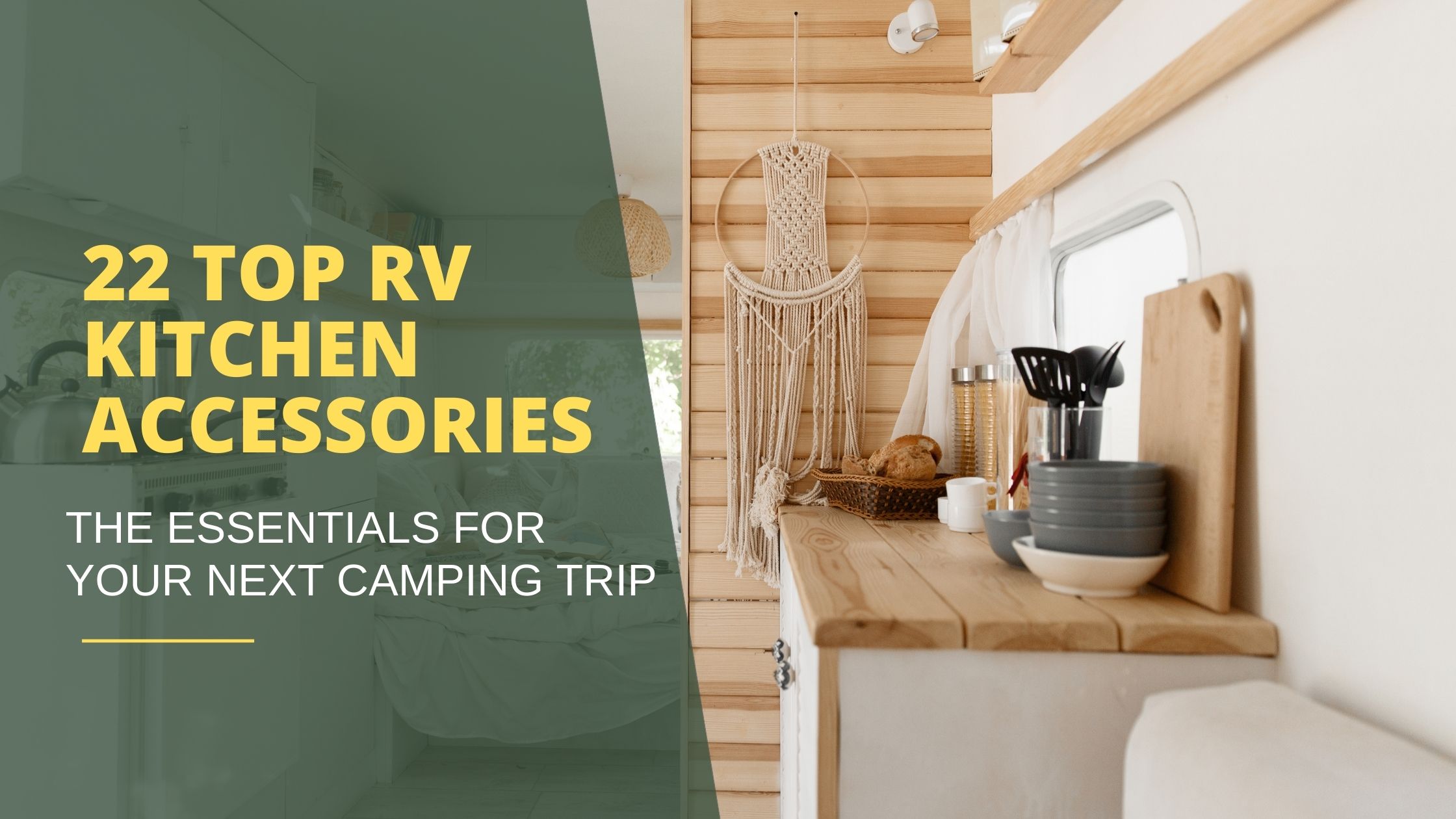 22 Top RV Kitchen Accessories Shall We Camp