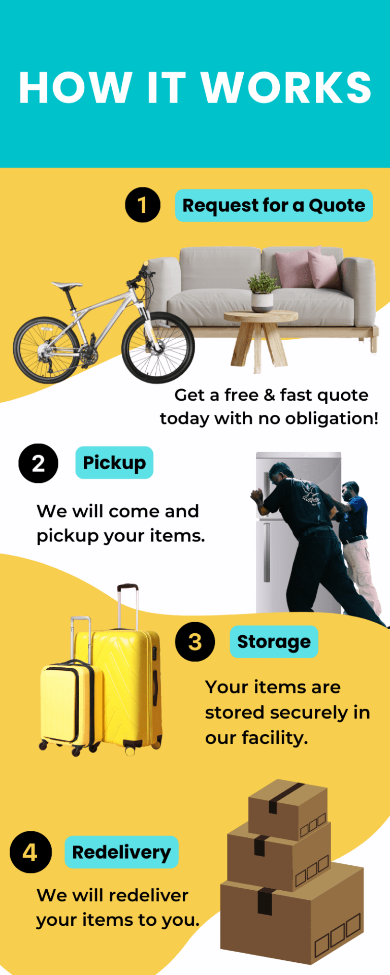 Voted as Best Furniture Storage Facility for Rent in Singapore
