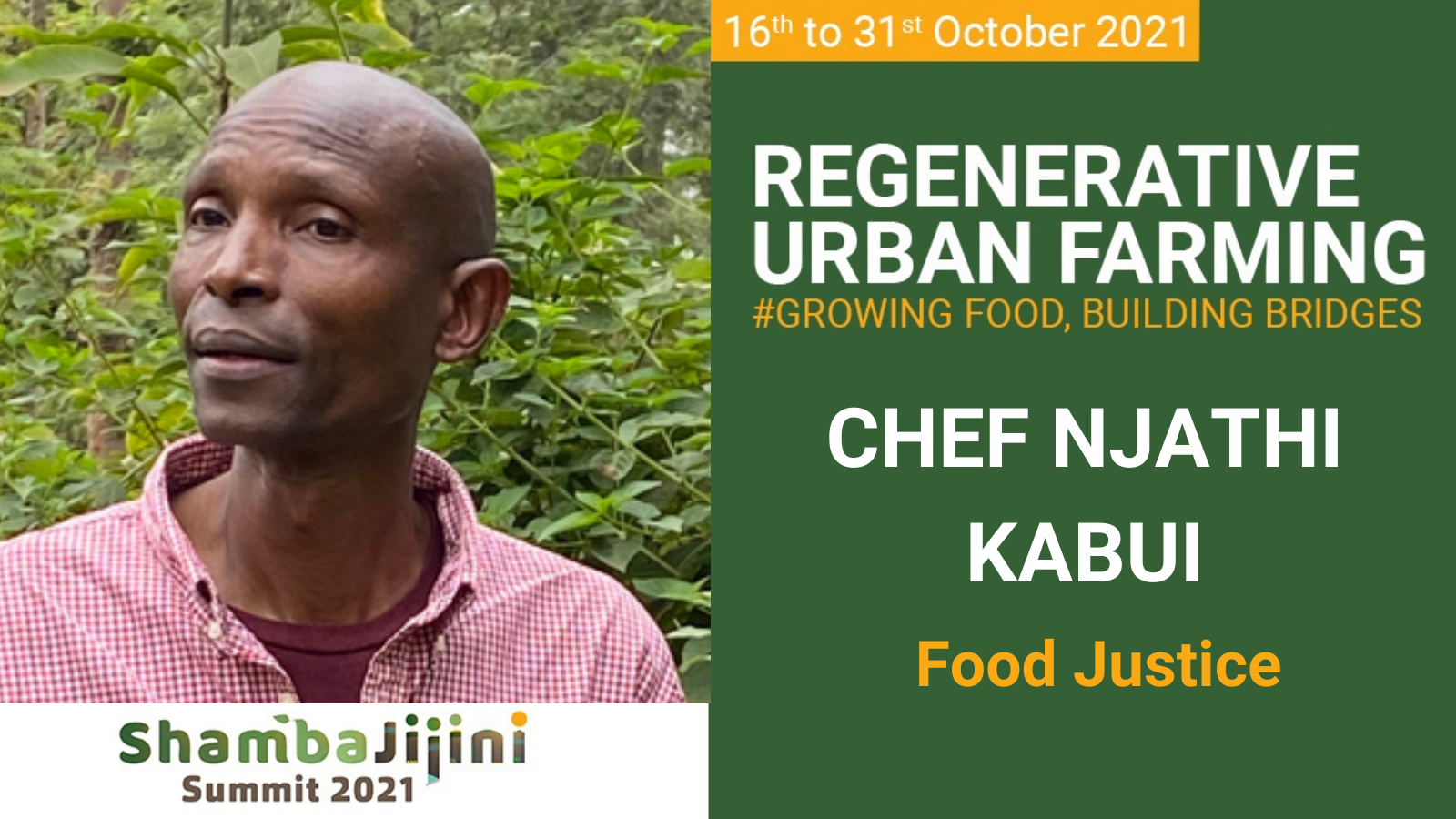 Chef Njathi Kabui ShambaJijini Summit