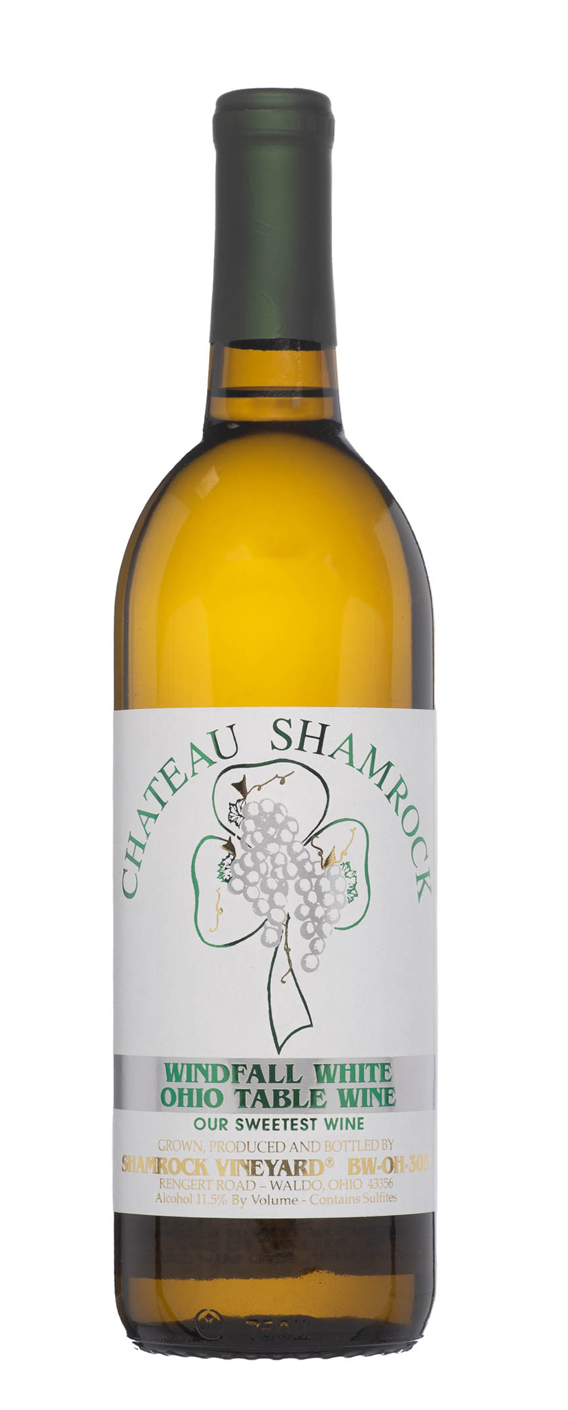 Windfall White ShamrockVineyard