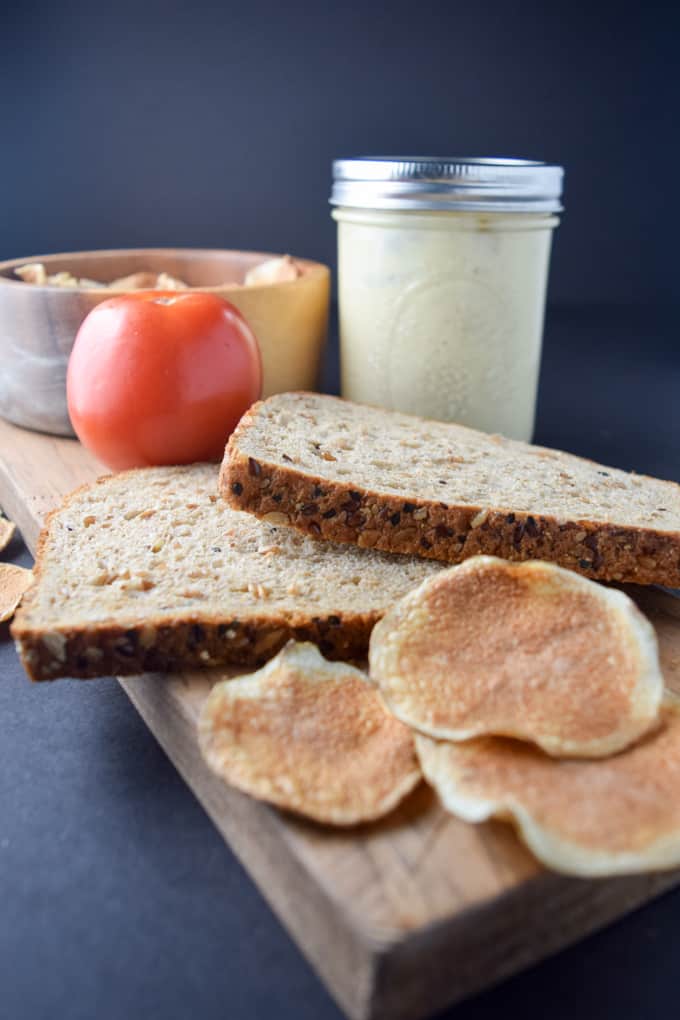 Potato Chip Tomato Sandwich (Vegan, LowFat) Shane & Simple