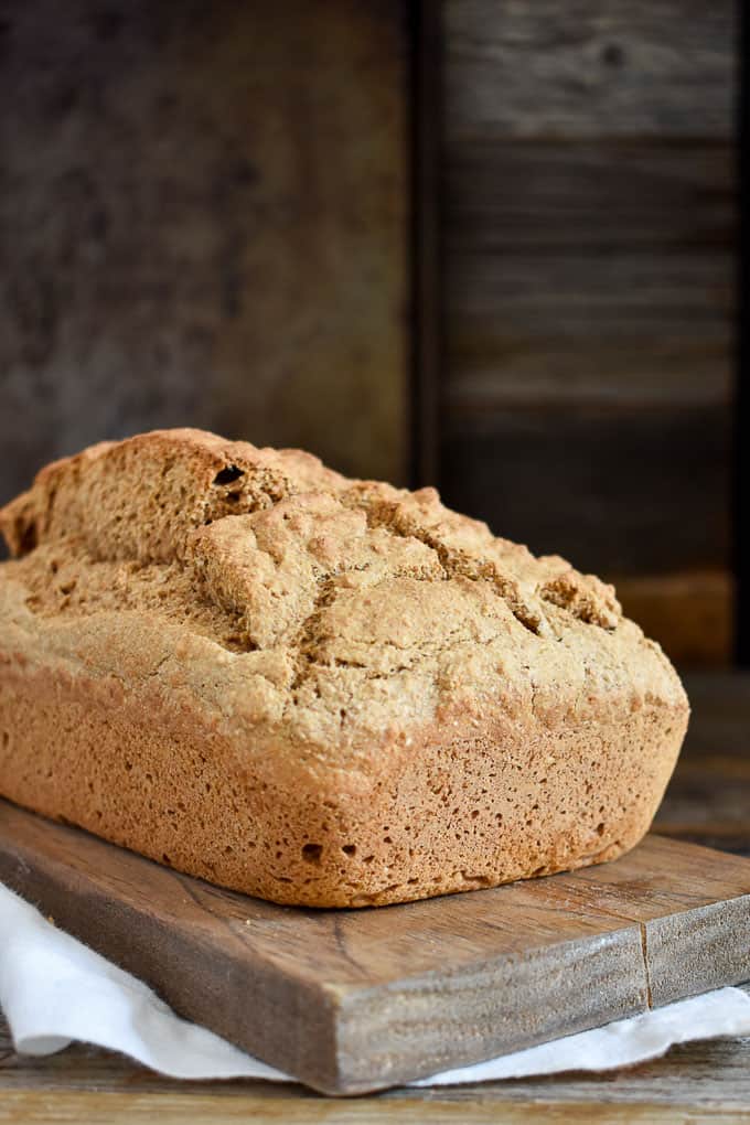 Easy 5Ingredient Whole Wheat Beer Bread (Vegan) Shane & Simple