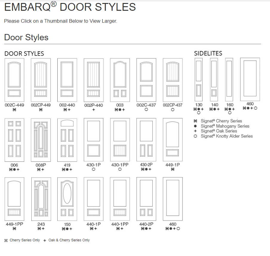 Embarq Shank Door