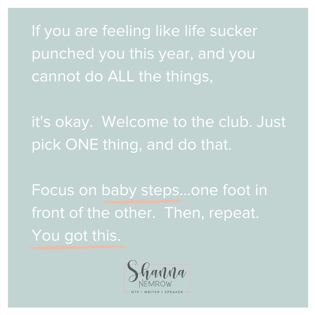 The Power of Baby Steps Shanna Nemrow