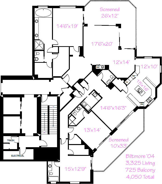 Biltmore Condos Floor Plans Luxury Condos in Bay Colony Naples FL.