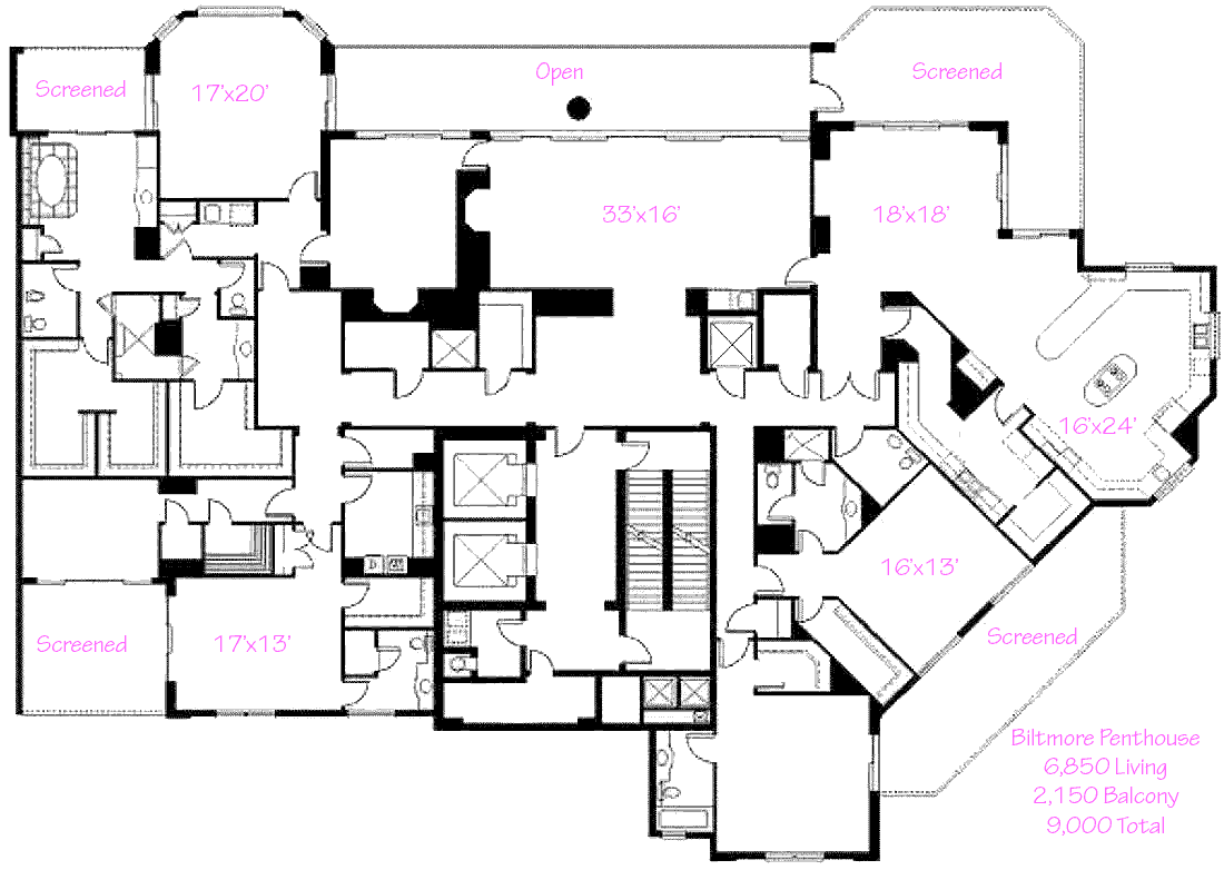 Biltmore Condos Floor Plans Luxury Condos in Bay Colony Naples FL.