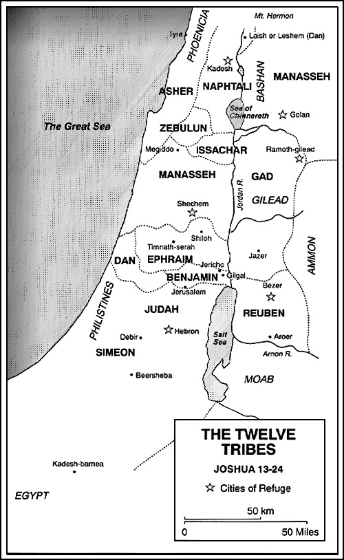 Cities Of Refuge Map Cities of Refuge Shannon Mullins Ministries