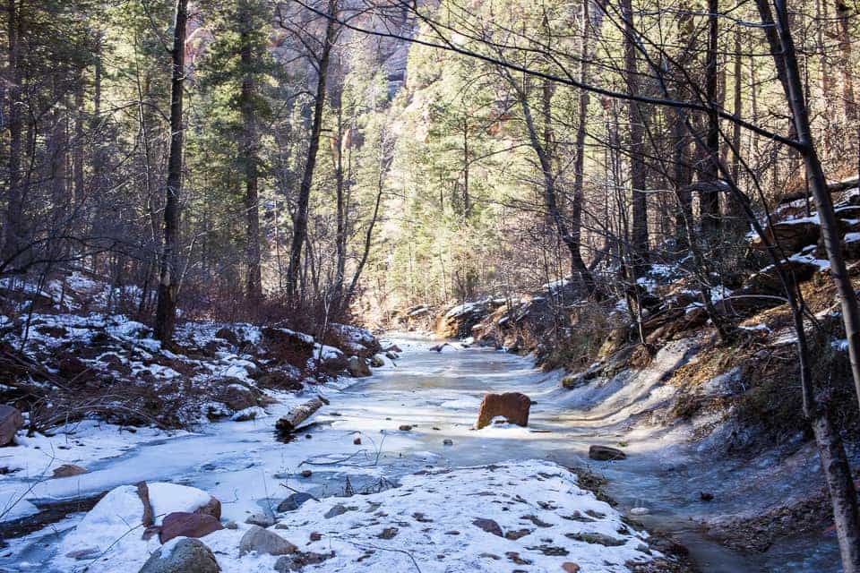 Surviving West Fork Trail of Oak Creek Canyon in Sedona Shannon Shipman