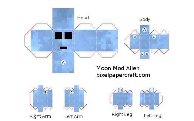 Papercraft ShannyMinecrafters