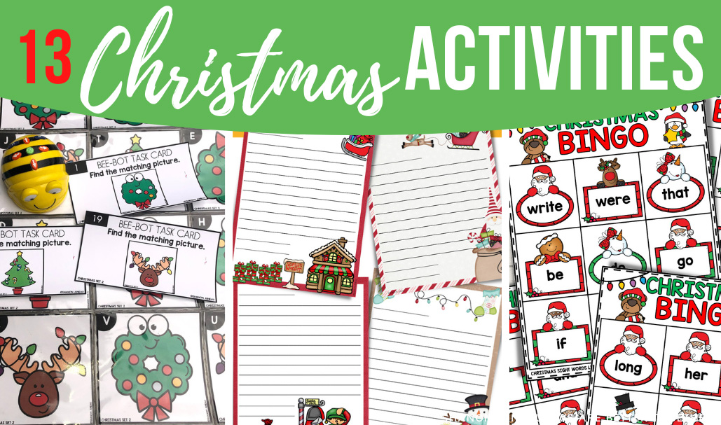 13 Christmas Activities for Elementary Students We Are Better Together