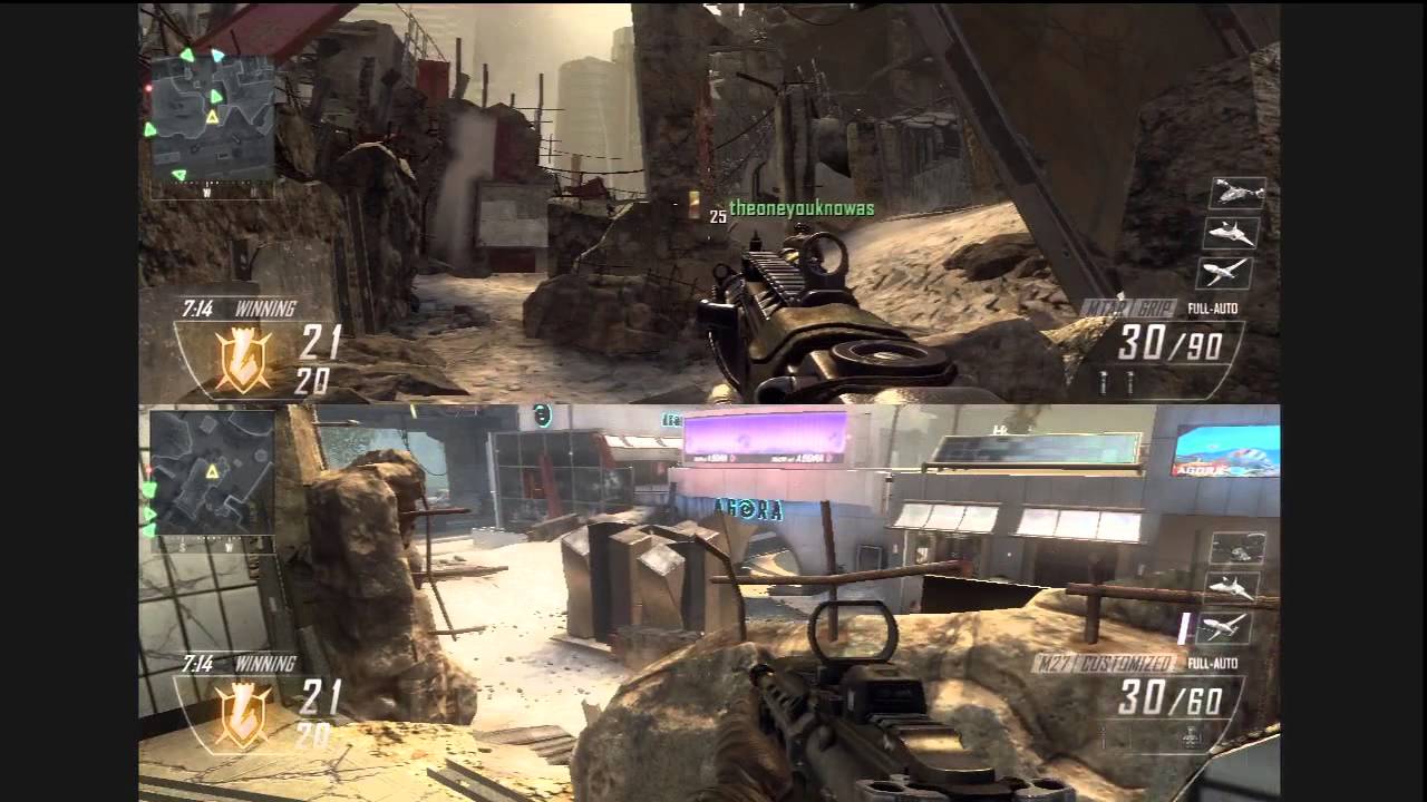 What Call Of Duty Games Have Split Screen Campaign? Your E Shape