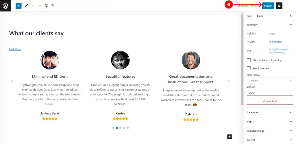 How to Create WordPress Testimonial Carousel to Increase Trust