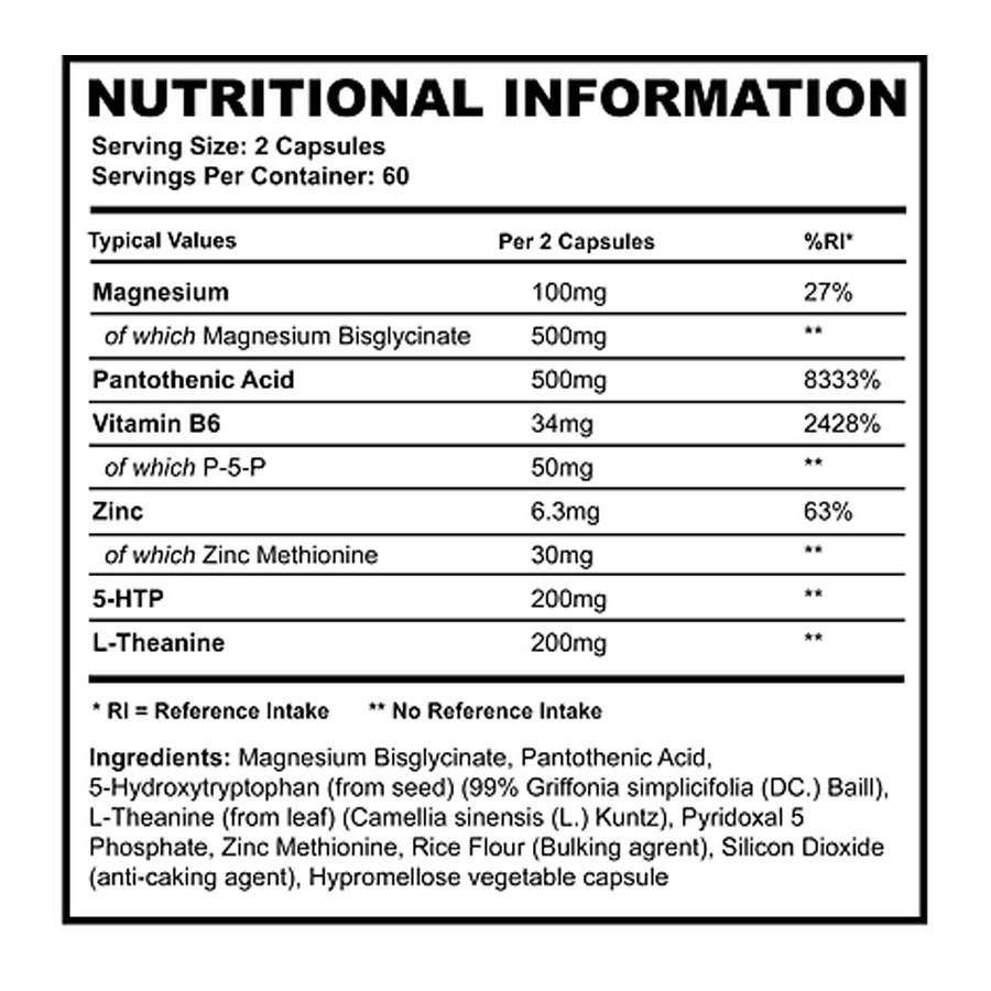 Supplement Needs Sleep Stack (120 Capsules) Shapeshifter Nutrition