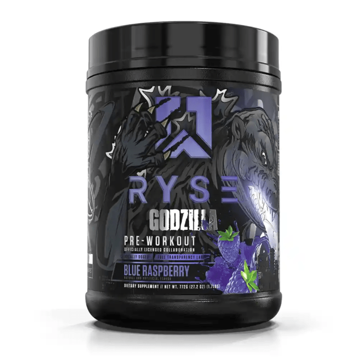 RYSE Godzilla PreWorkout Shapeshifter Nutrition