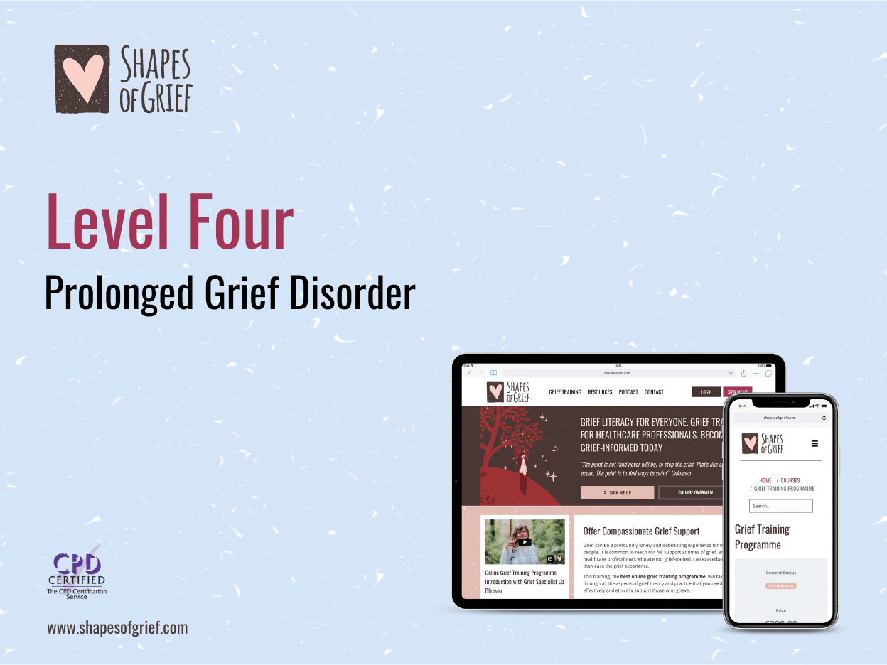Level Four Prolonged Grief Disorder and it’s Treatment Shapes Of Grief