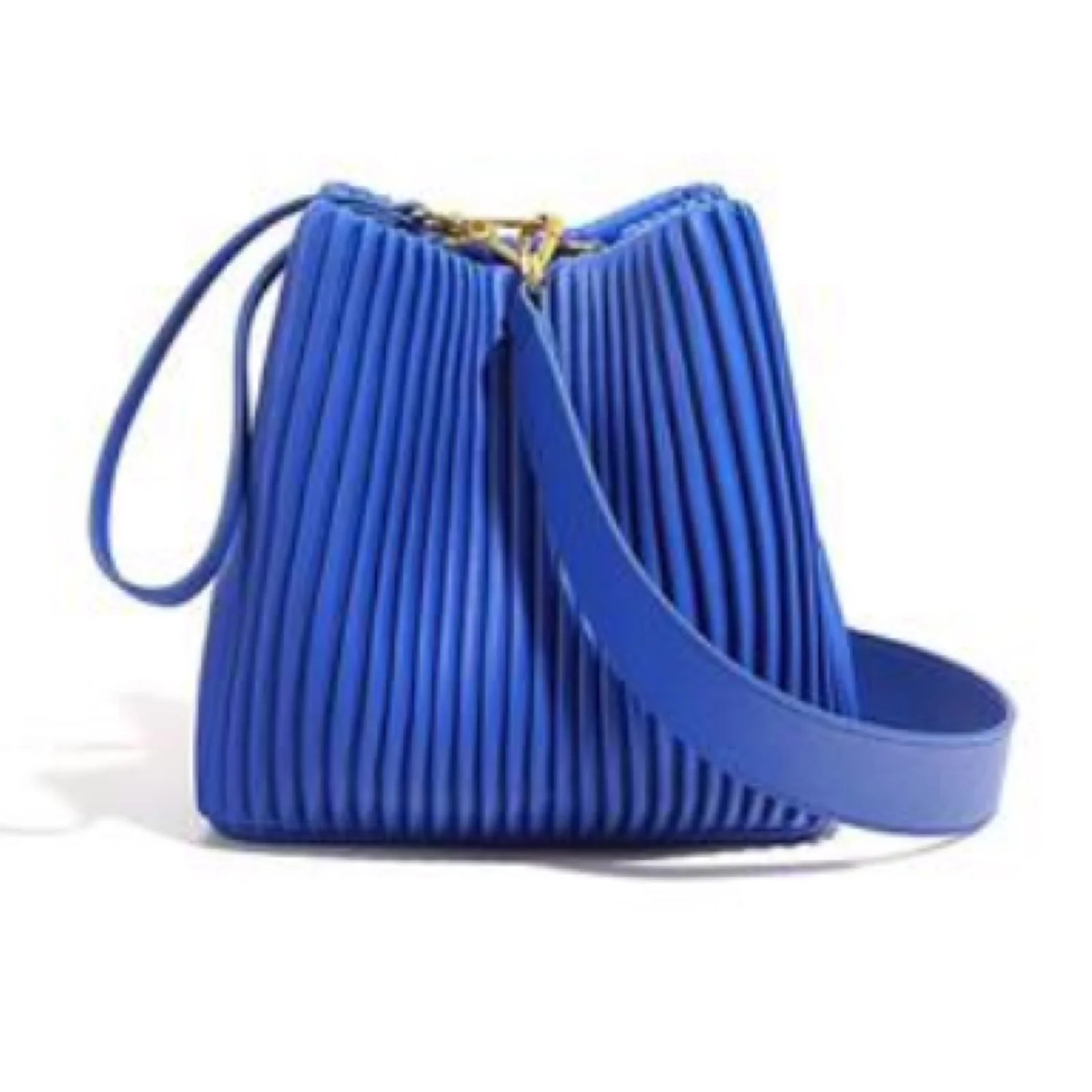 blue unique bag