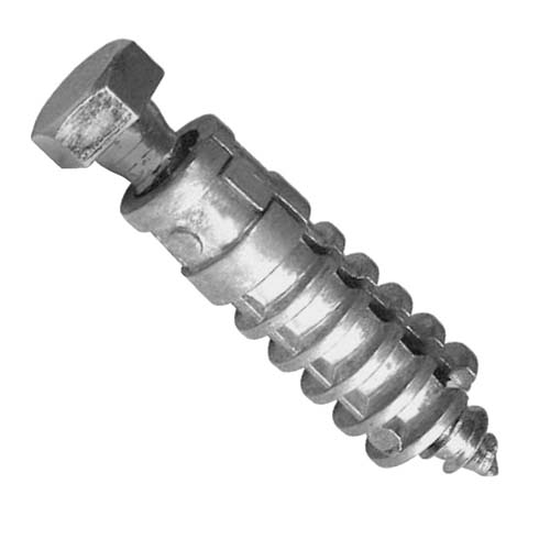 Wooden gate with metal straps and clavos