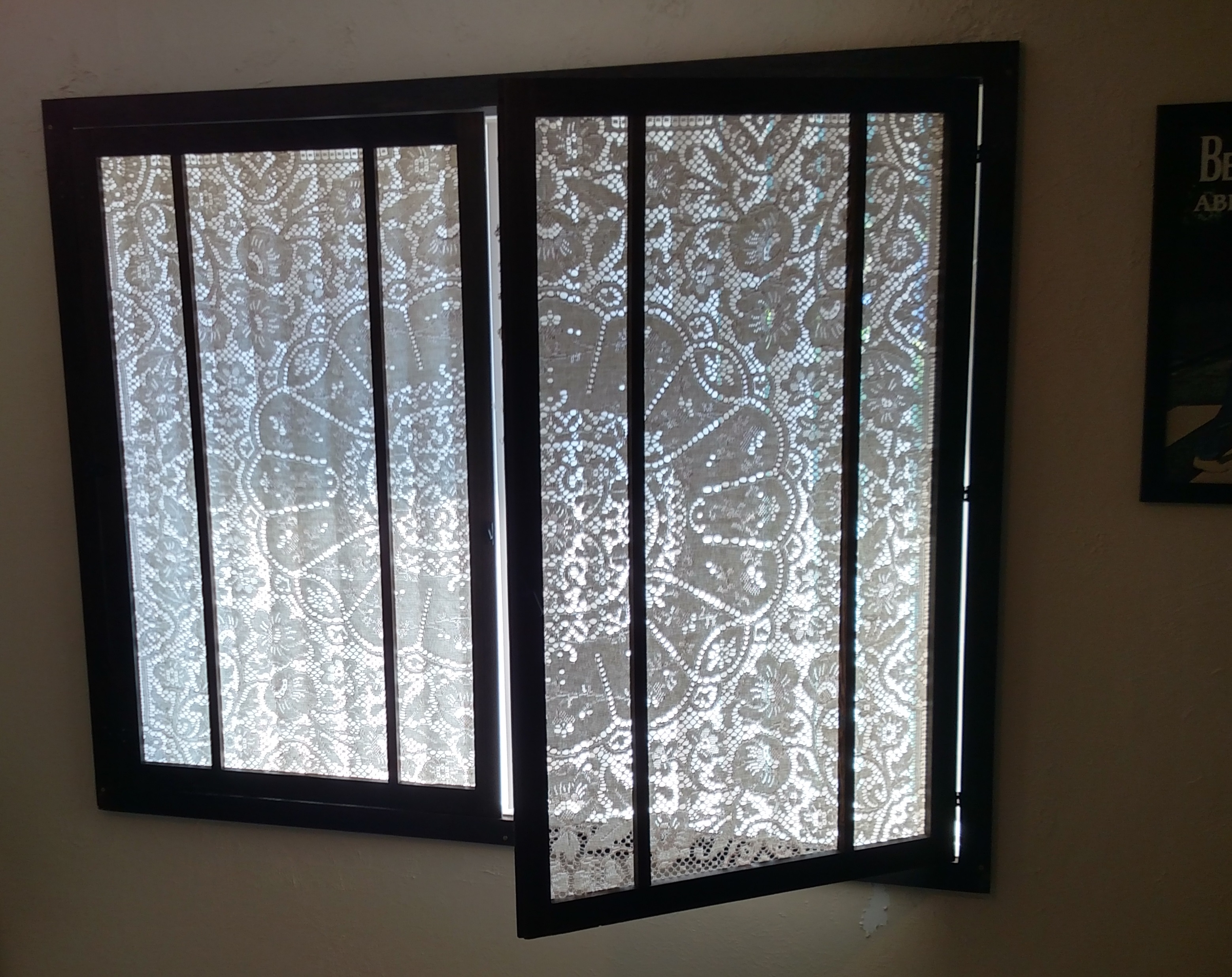 Interior window dressing