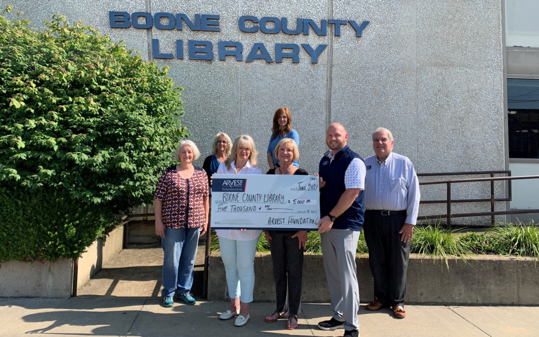 Arvest Foundation Grant Supports Boone County Library Arvest Share