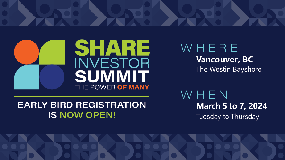 SHARE Investor Summit The Power of Many 2024 SHARE