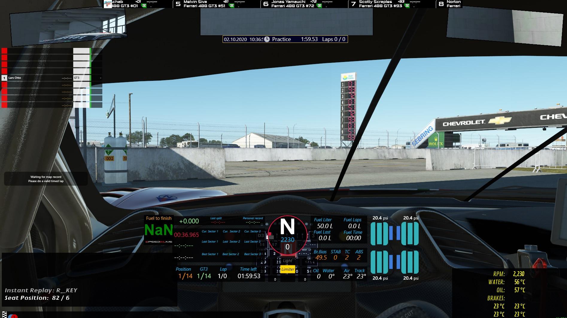 Simhub Dashboard SimRacing Technik/Software/Hardware RRVGT Real Racing Virtual GT