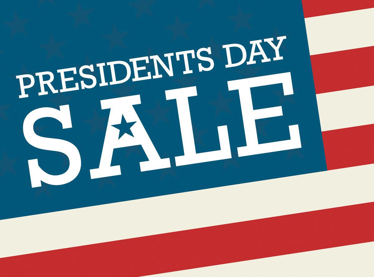 Presidents Day Sale Stripes
