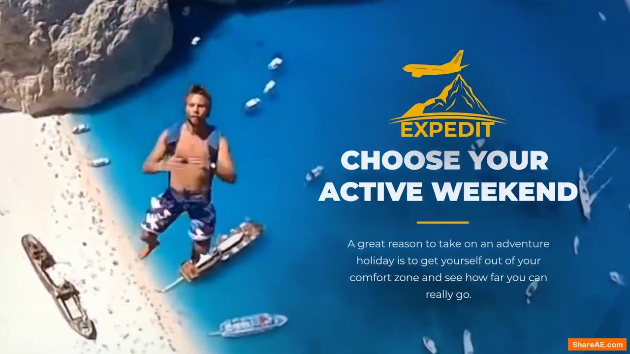 Videohive Travel Agency Promo World Expedition Presentation » free after effects templates