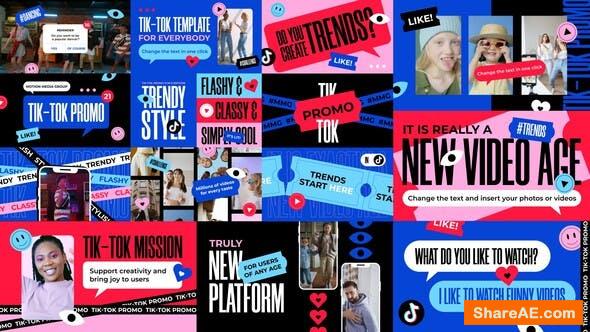 Videohive TikTok Promo 30583731 » free after effects templates after effects intro template