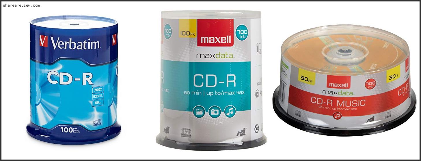 Top 10 Best Blank Cds For Recording Music Reviews & Buying Guide In