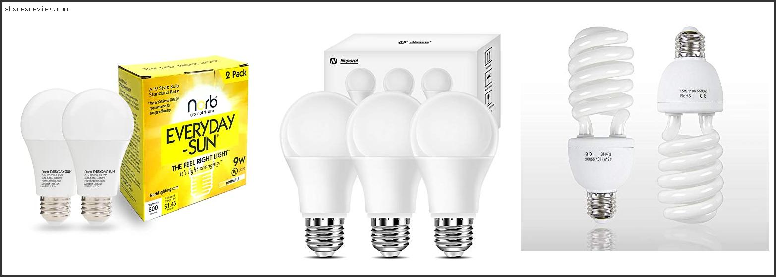 Top 10 Best Full Spectrum Light Bulbs Reviews & Buying Guide In 2022