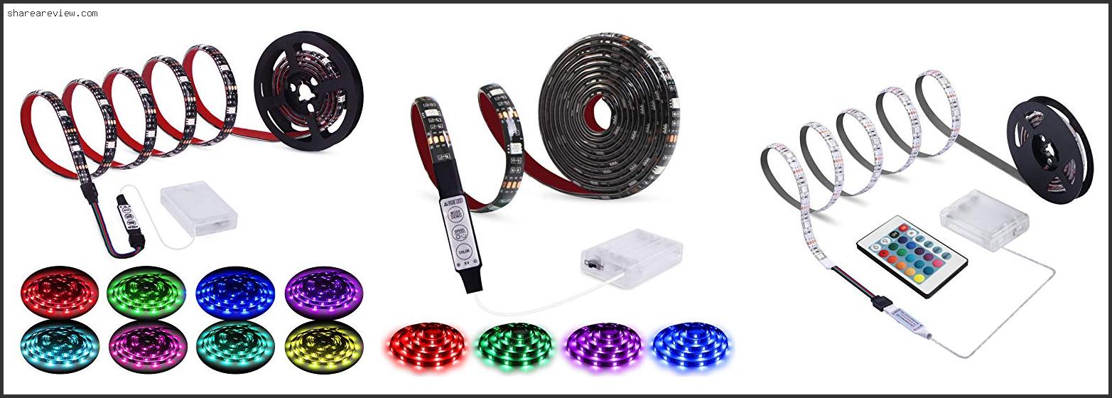 Top 10 Best Battery Powered Led Strip Lights Reviews & Buying Guide In