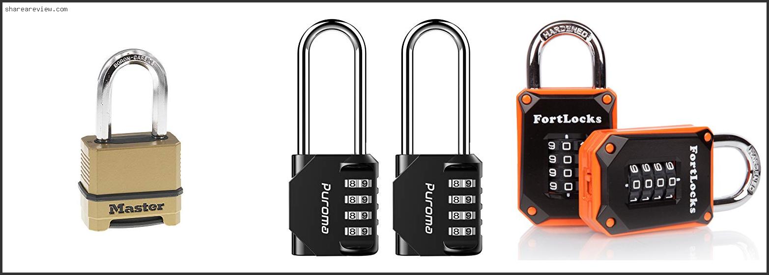 Top 10 Best Outdoor Combination Lock Reviews & Buying Guide In 2022