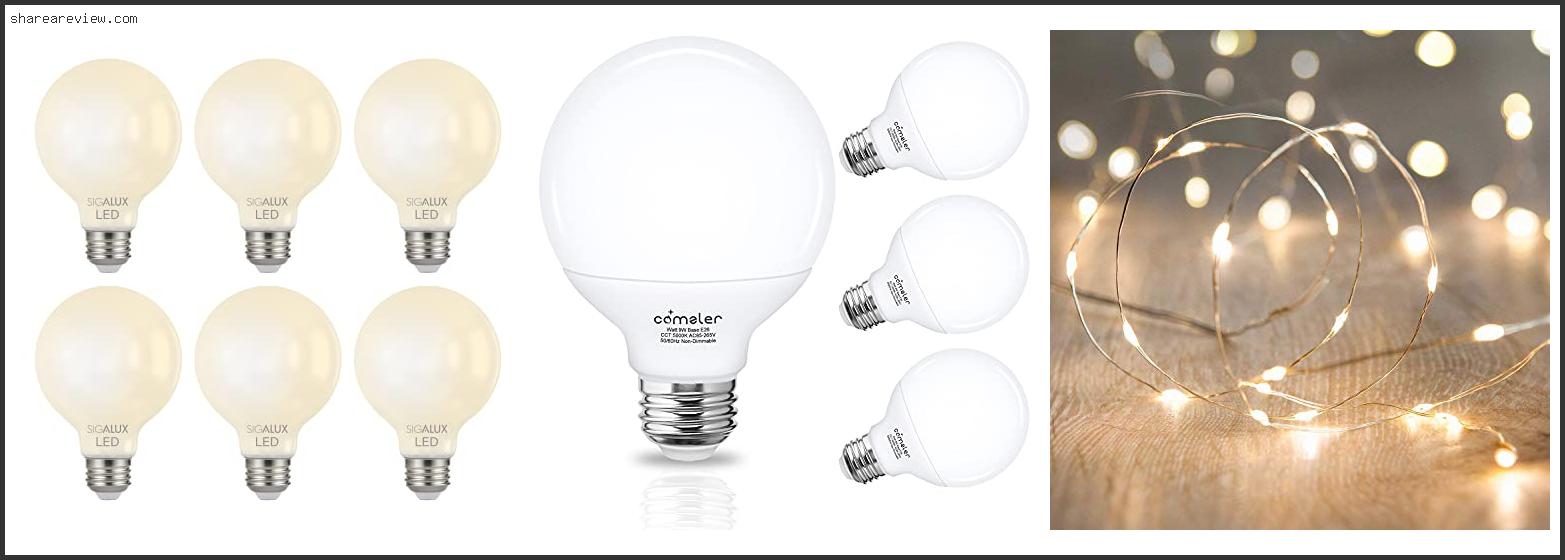 Top 10 Best Light Bulbs For Bathroom With No Windows Reviews & Buying