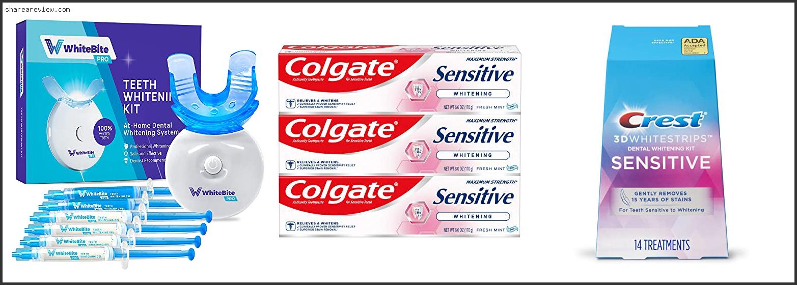 Top 10 Best Teeth Whitening For Sensitive Gums Reviews & Buying Guide In 2022 To