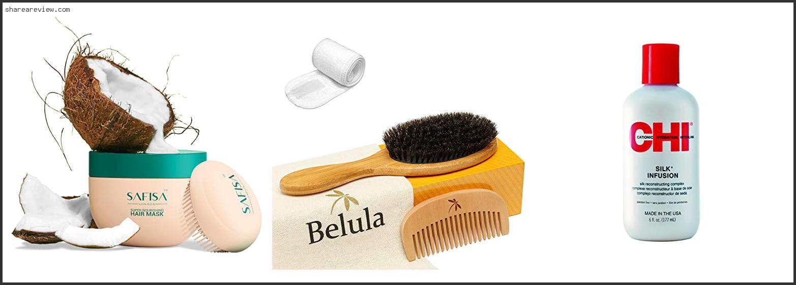 Top 10 Best Hair Brush For Damaged Thin Hair Reviews & Buying Guide In
