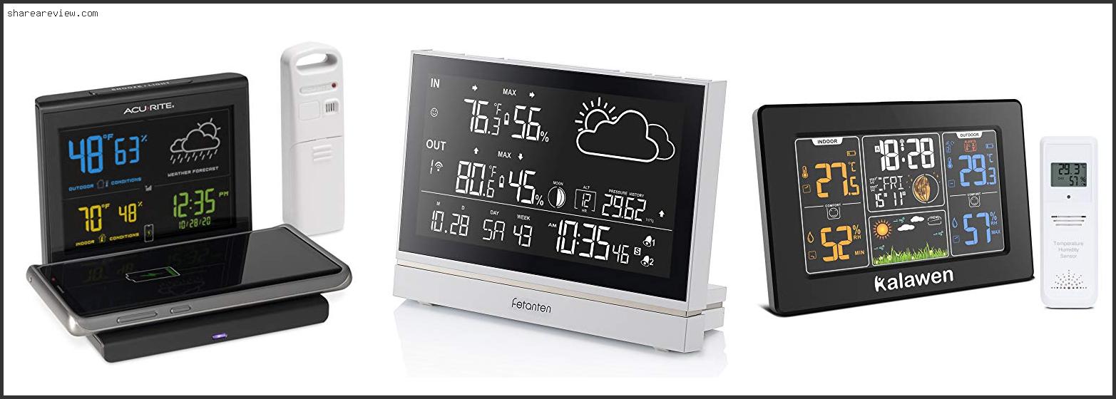 Top 10 Best Weather Station Alarm Clock Reviews & Buying Guide In 2022 To
