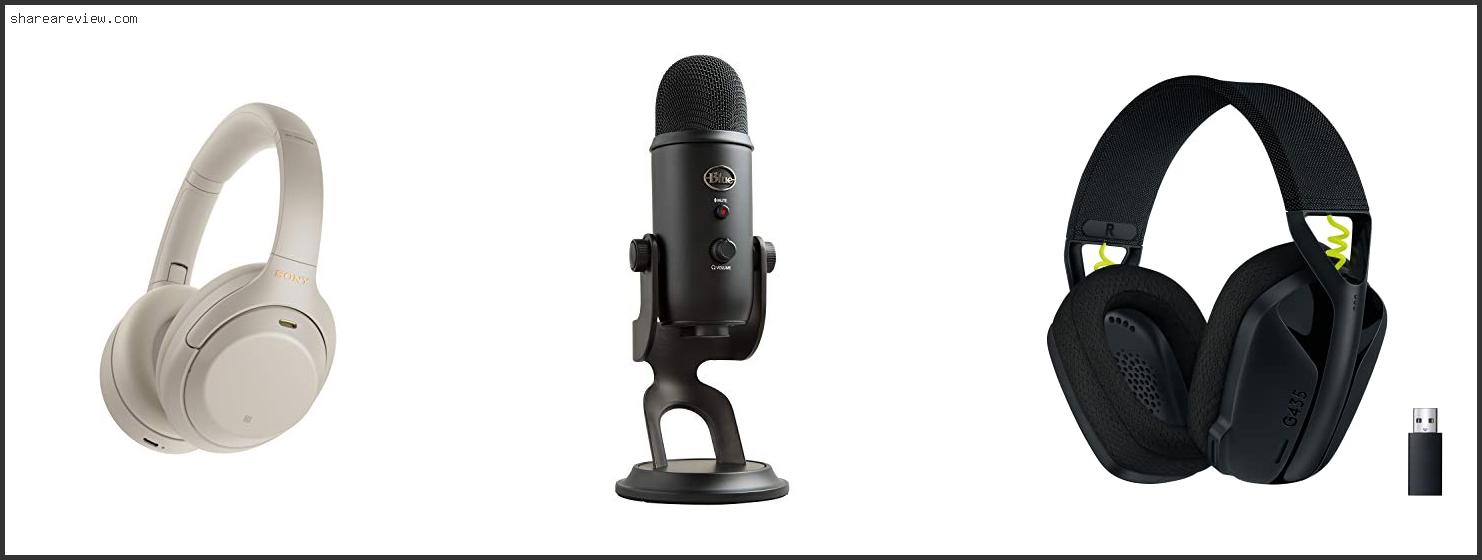 Top 10 Best Lightweight Headphones With Mic Reviews & Buying Guide In