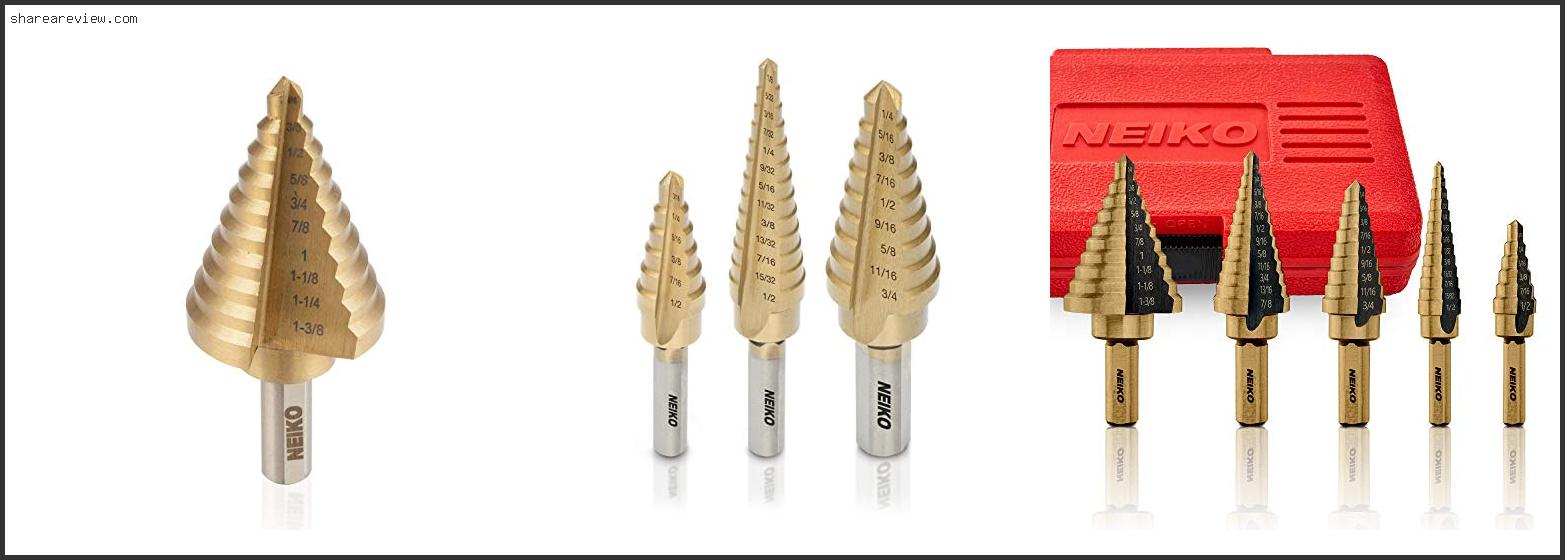 Top 10 Best Step Drill Bits For Steel Reviews & Buying Guide In 2022