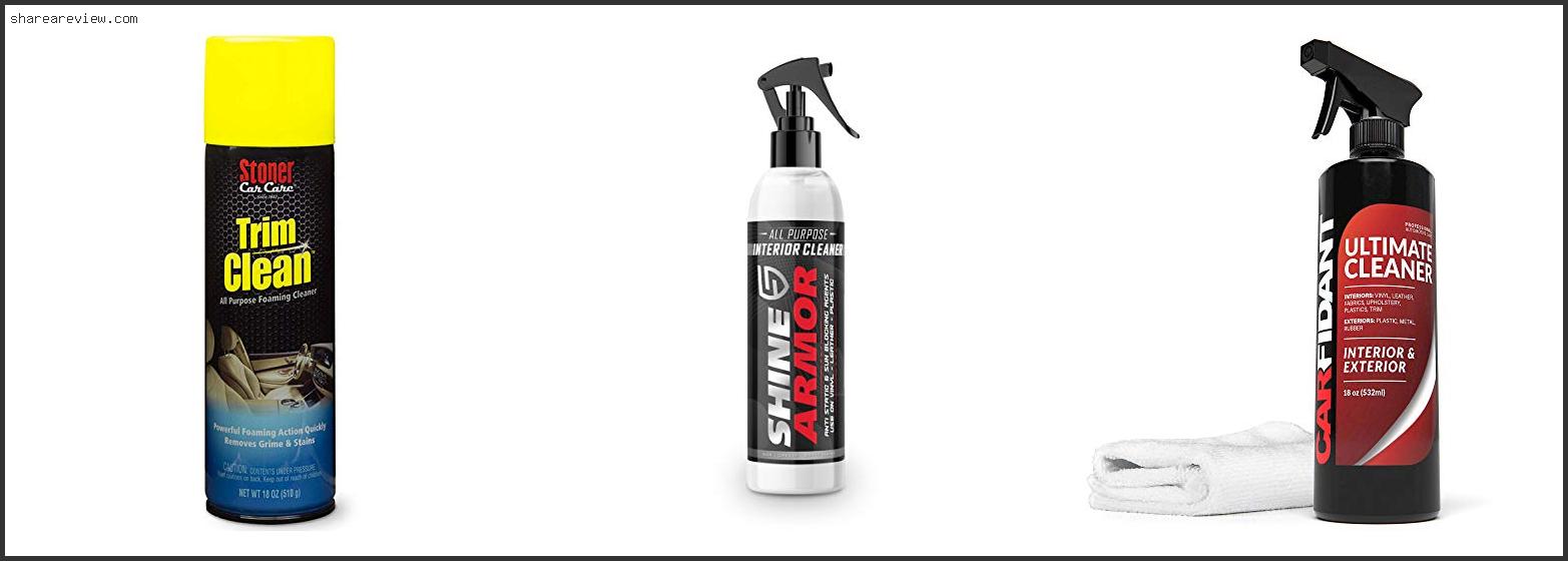 Top 10 Best Car Plastic Trim Cleaner Reviews & Buying Guide In 2022