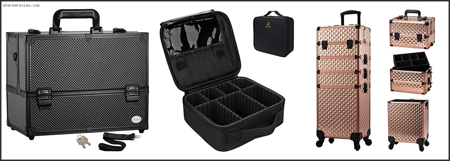 Top 10 Best Professional Makeup Train Case Reviews & Buying Guide In